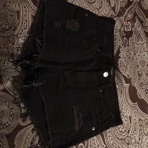 High waisted shorts